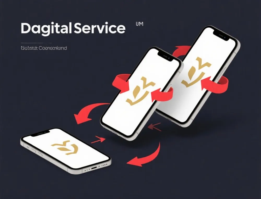 移动端服务流程示意图