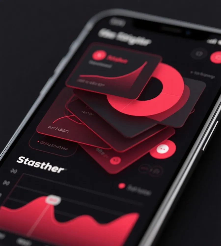 移动端界面布局展示